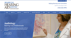 Desktop Screenshot of beneficialhearing.com